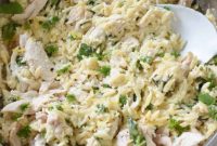 Zesty Lemon Chicken Orzo