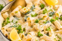 Zesty Lemon Ricotta Pasta