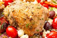 Mediterranean Sheet Pan Chicken