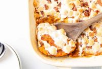Golden Sweet Potato Marshmallow Bake