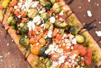 Savory Roasted Vegetable & Goat Cheese Flatbread