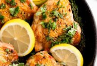 Zesty Lemon Garlic Chicken