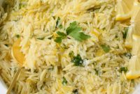 Zesty Lemon Orzo