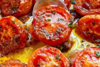 Sweet Oven Roasted Tomatoes