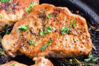 Juicy Pan-Seared Pork Chops