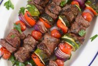 Authentic Greek Beef Souvlaki