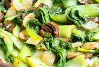 Crisp Garlic Bok Choy Stir Fry