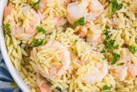 Zesty Lemon Shrimp with Orzo