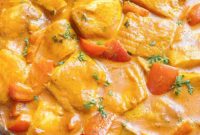 Luscious Coconut Fish Curry