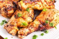 Golden Air Fryer Drumsticks
