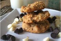 Double Chip Peanut Butter Oatmeal Cookies