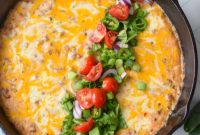 Beefy Cottage Cheese Queso