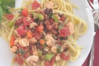 Delicious Salmon Linguine
