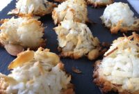 Zesty Lemon Almond Macaroons Gluten Free