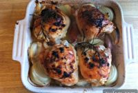 Zesty Lemon Rosemary Chicken with Roasted Red Potatoes
