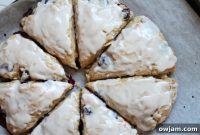 Zesty Blueberry Yogurt Scones