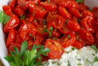 Roasted Tomato and Creamy Goat Cheese Dip