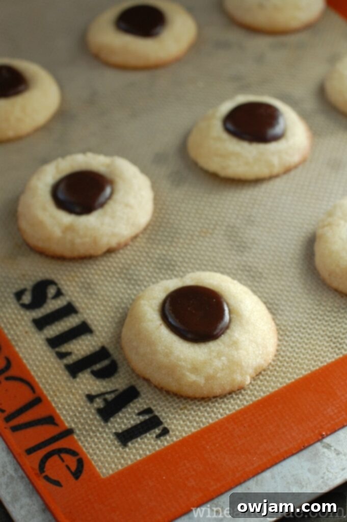 thumbprint cookies - 26 Delicious Holiday Treats