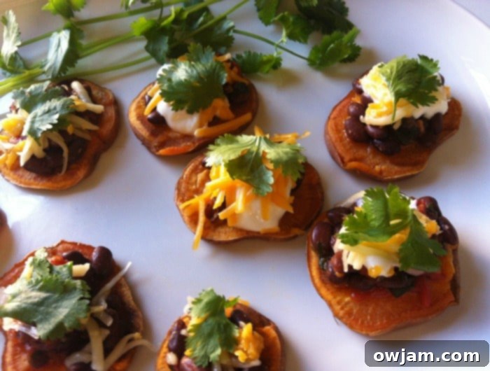 Sweet potato rounds