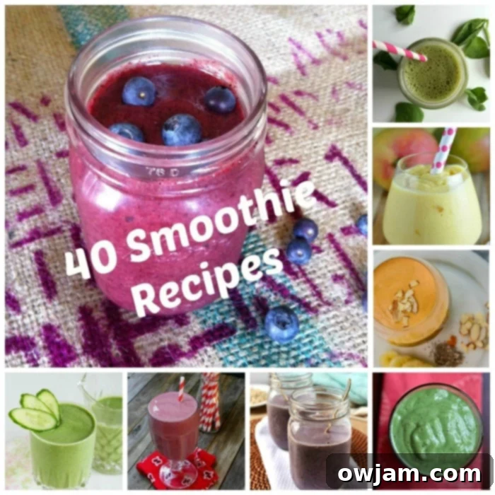 40 Delicious Smoothie Recipes