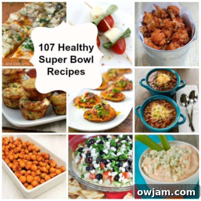 107 Healthy Super Bowl Recipes for game day
