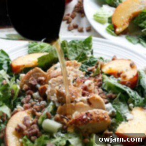 Grilled Chicken, Nectarine, and Gorgonzola Salad 5 Prepared Chicken, Nectarine, and Gorgonzola Salad