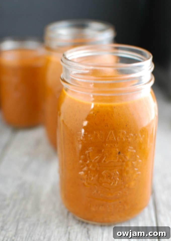 How to Make Enchilada Sauce in mason jar