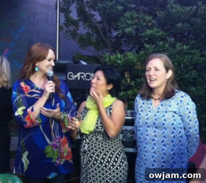 Vibrant Cucumber Tomato Salad with Zesty Dill Yogurt 9 Another photo featuring Ree Drummond with conference attendees, capturing the joyful mood.