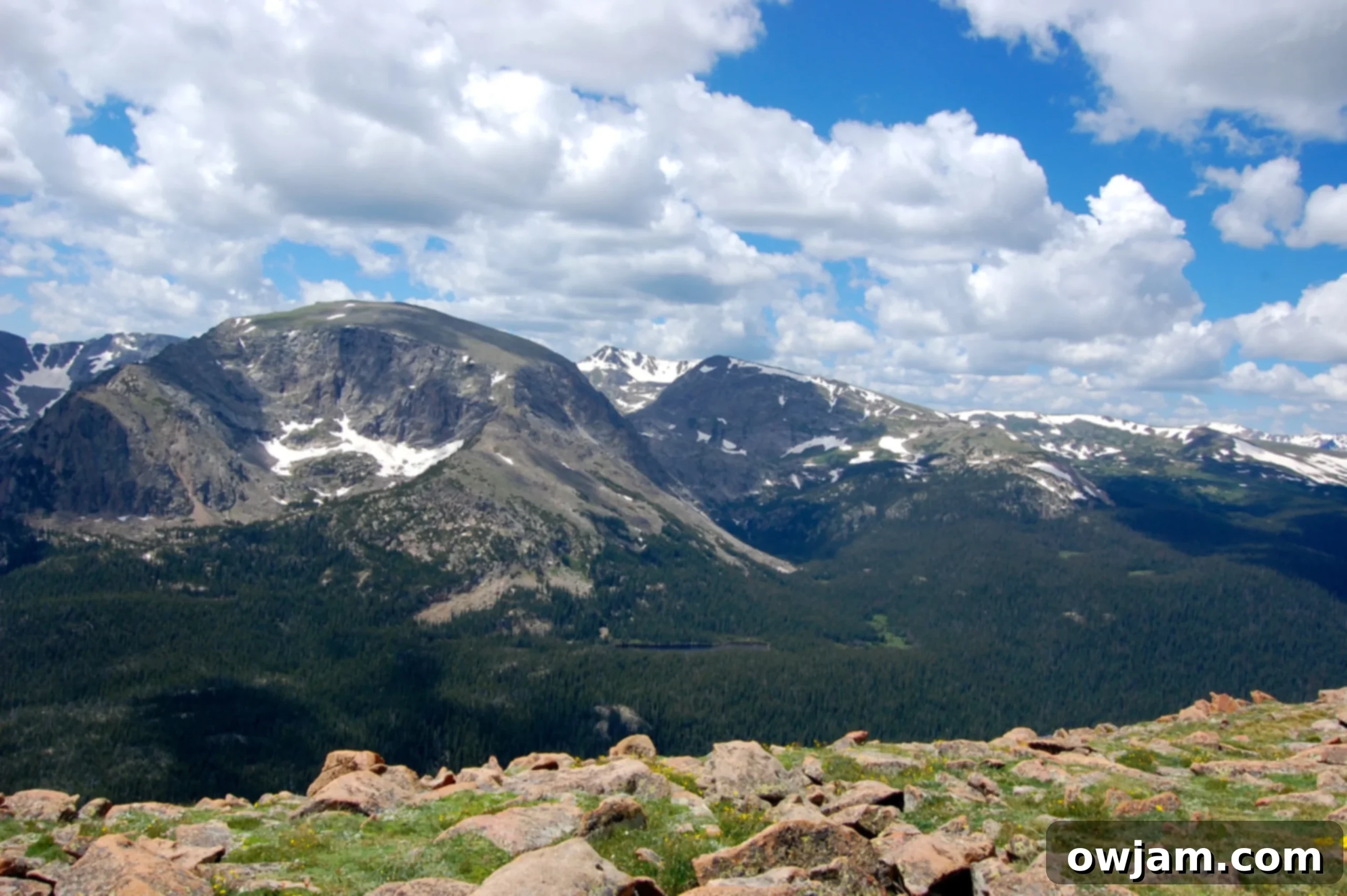 Colorado mountains and landscape