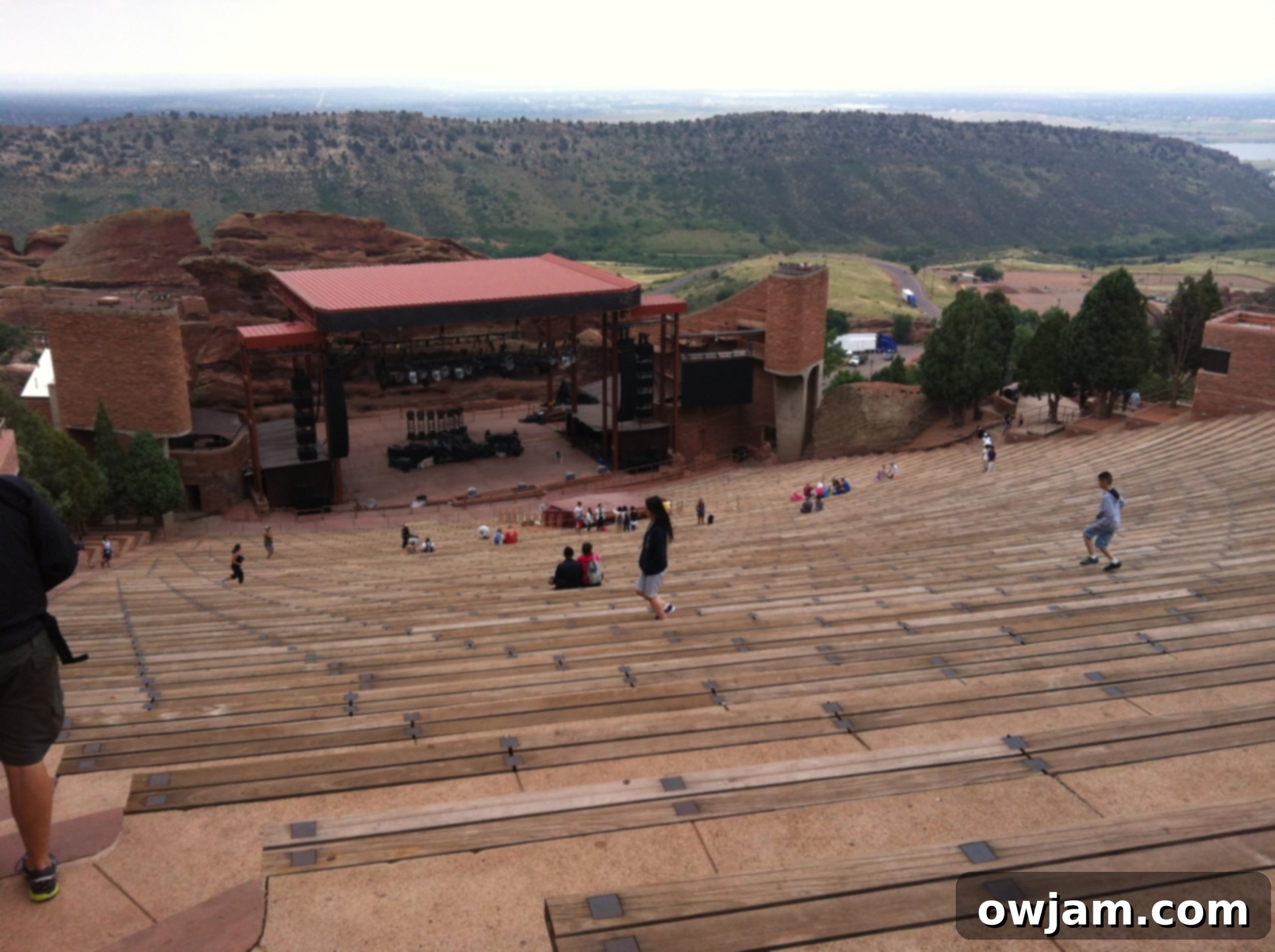Red Rocks Amphitheatre views