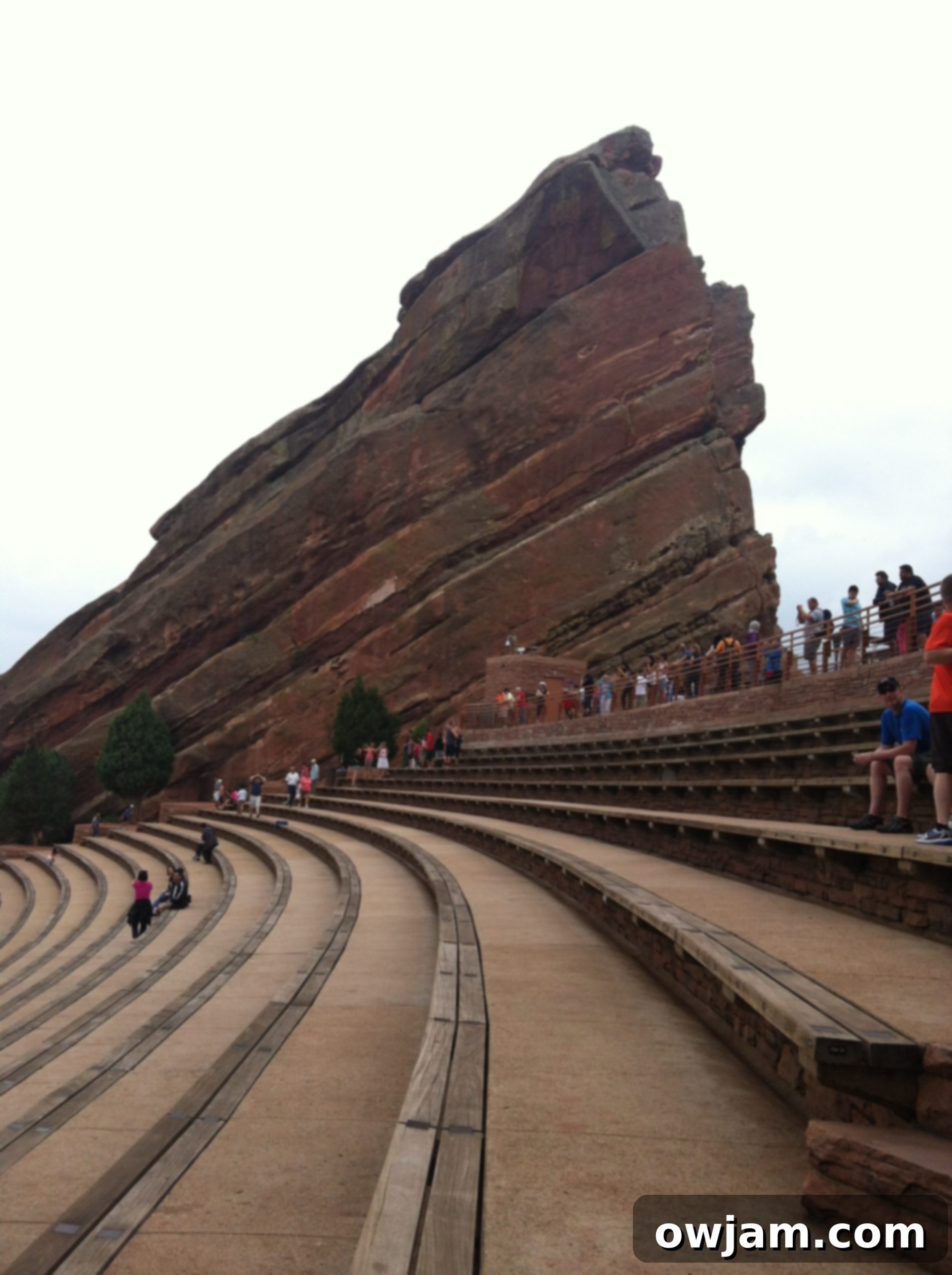 Red Rocks Amphitheatre rock formations