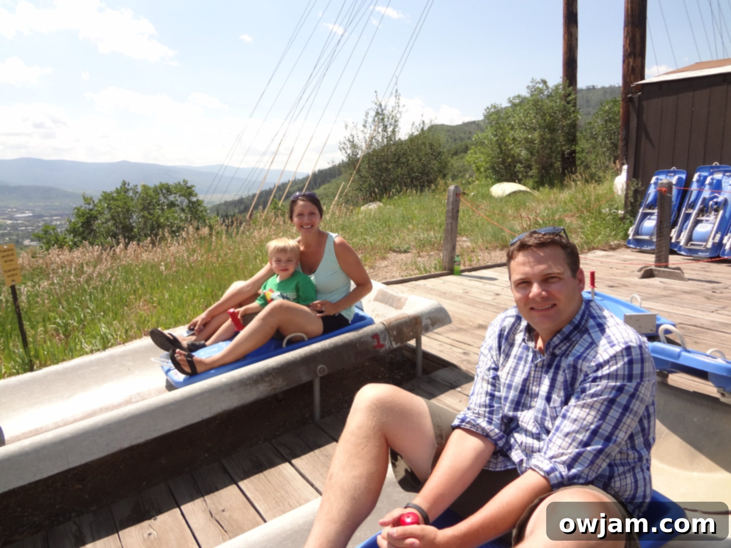 Steamboat Springs alpine slide