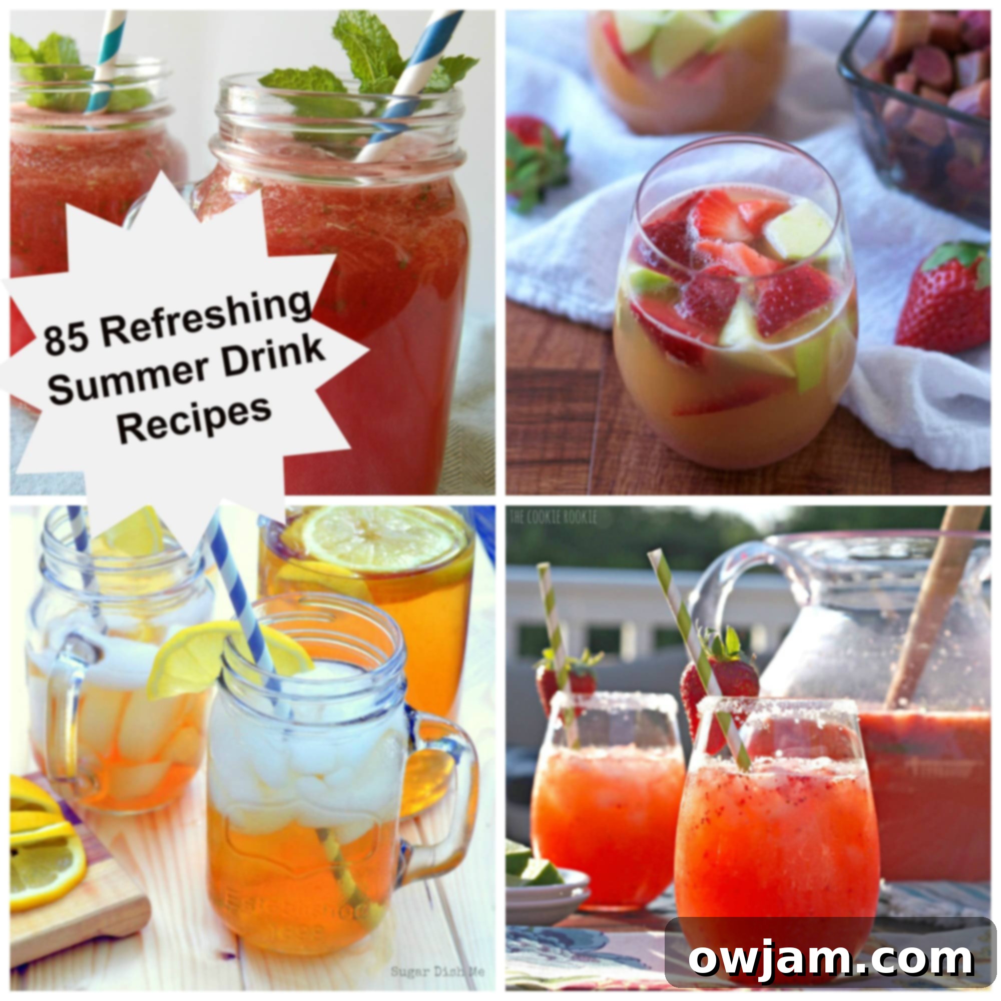 85 Refreshing Summer Drink Recipes - Feature Image
