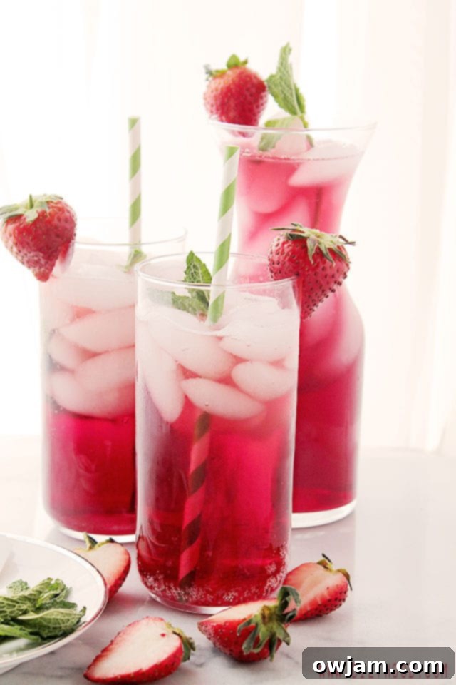 Hibiscus Iced Tea Sparkler