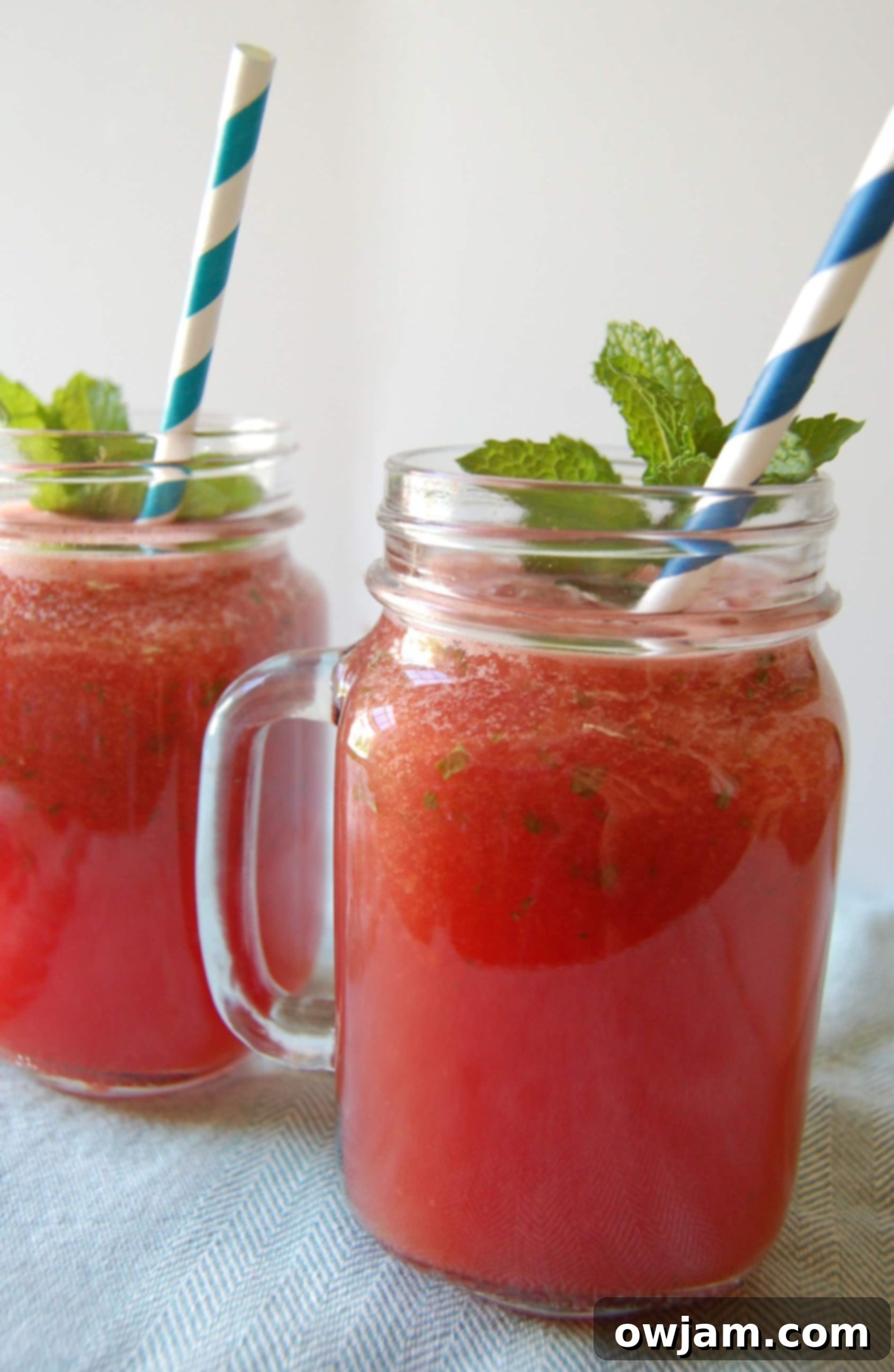 Watermelon Lemonade Vodka Slushy