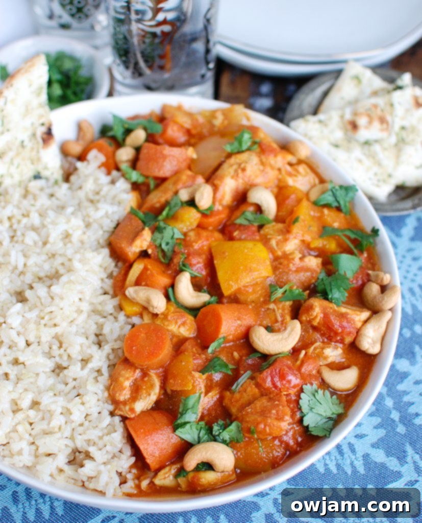 Set It and Forget It Chicken Curry 5 Slow Cooker Coconut Curry Chicken with Cilantro