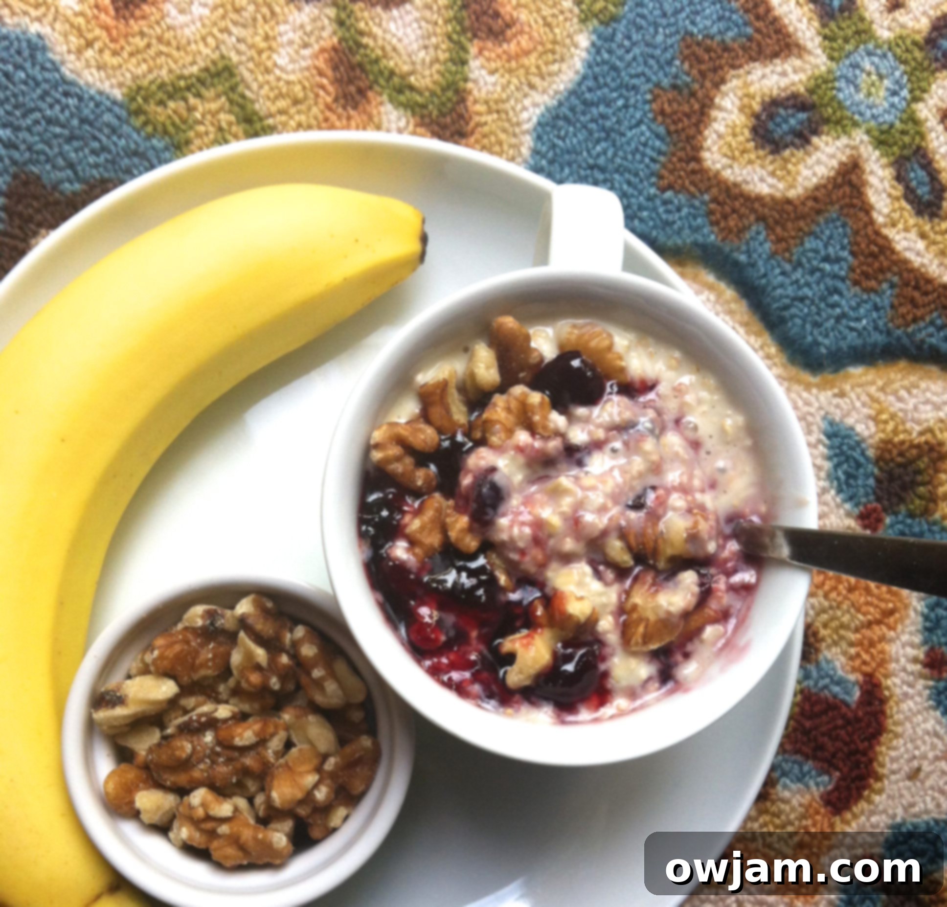 Cherry Overnight Oatmeal