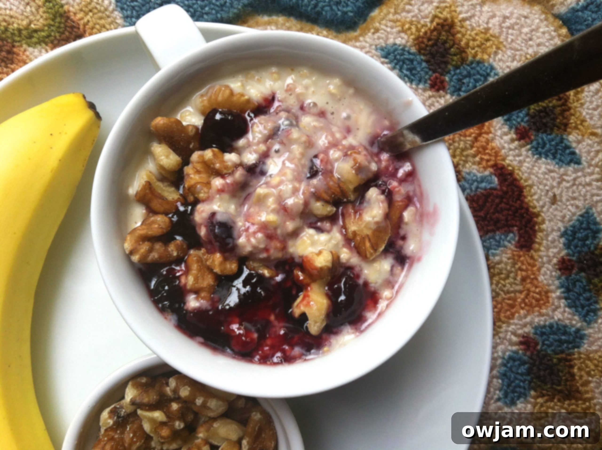 Cherry Overnight Oatmeal
