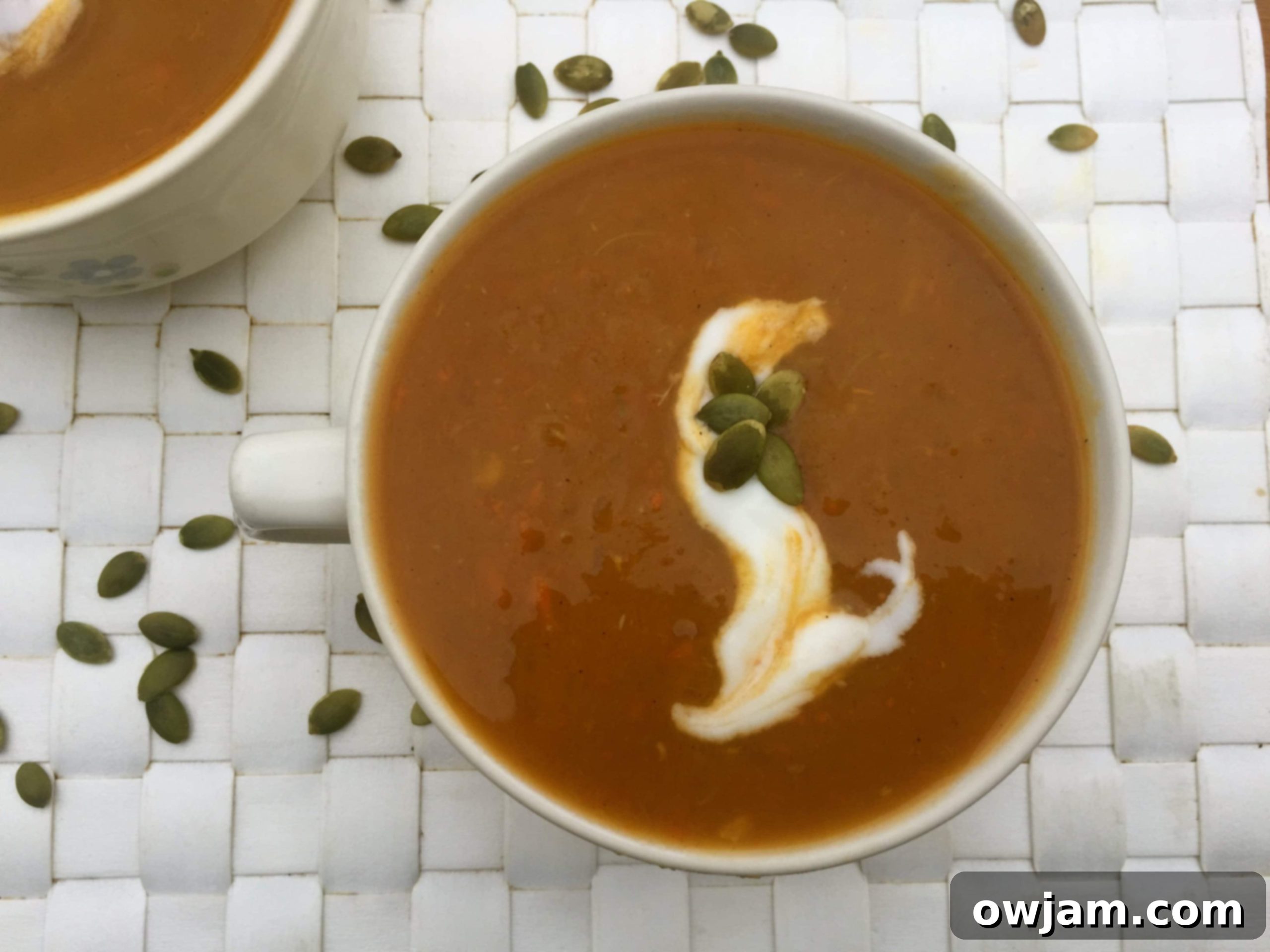 Golden Autumn Slow Cooker Soup 3 Slow Cooker Butternut Squash Sweet Potato Soup
