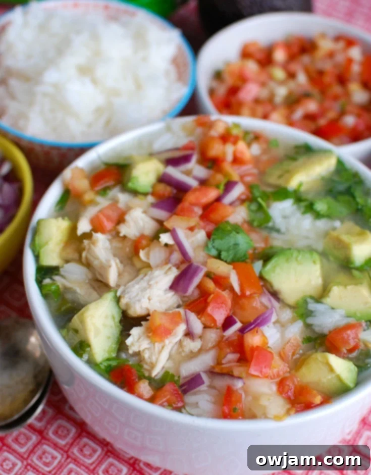 Zesty Slow Cooker Mexican Chicken Lime Soup 4 Slow Cooker Mexican Chicken Lime Soup with tomatoes