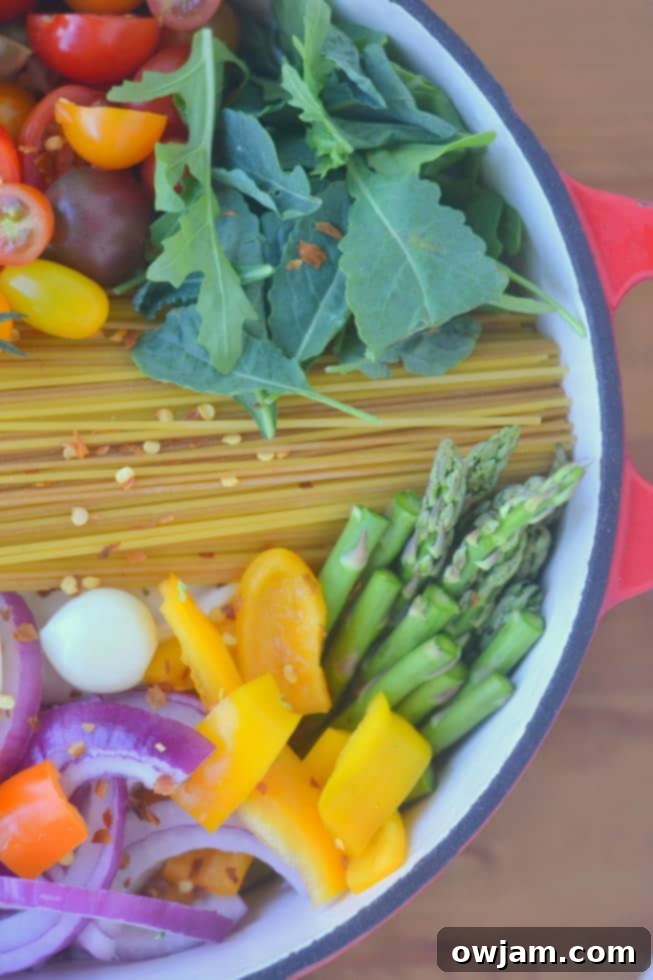 One Pot Farmer’s Market Pasta