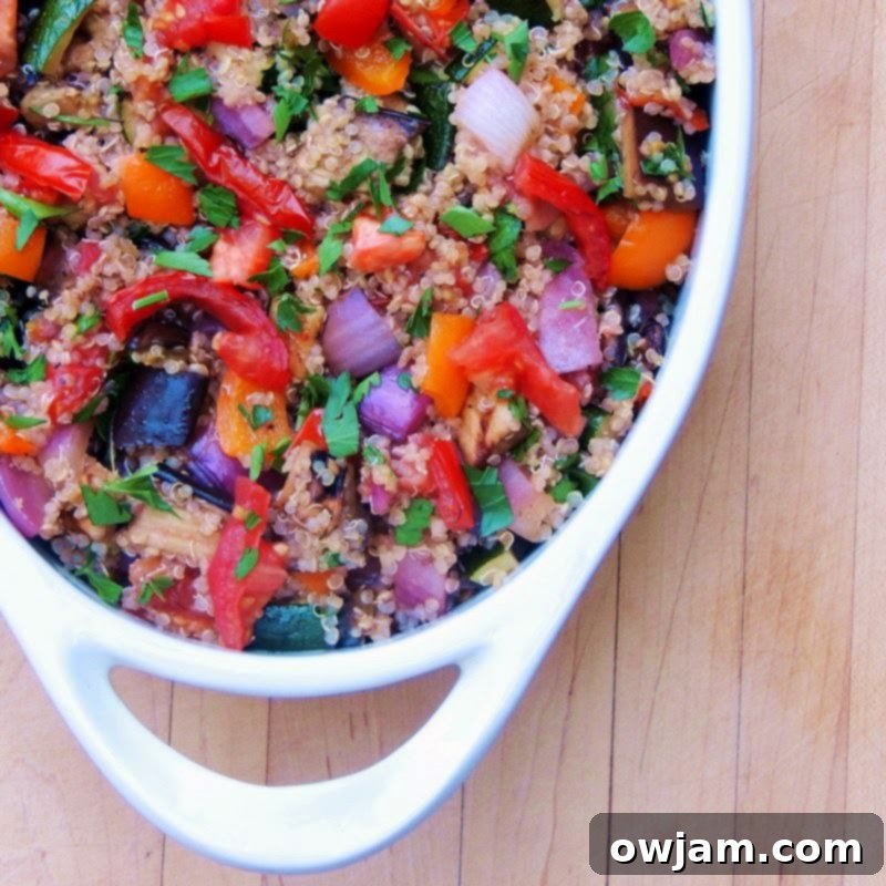 Grilled Ratatouille Quinoa