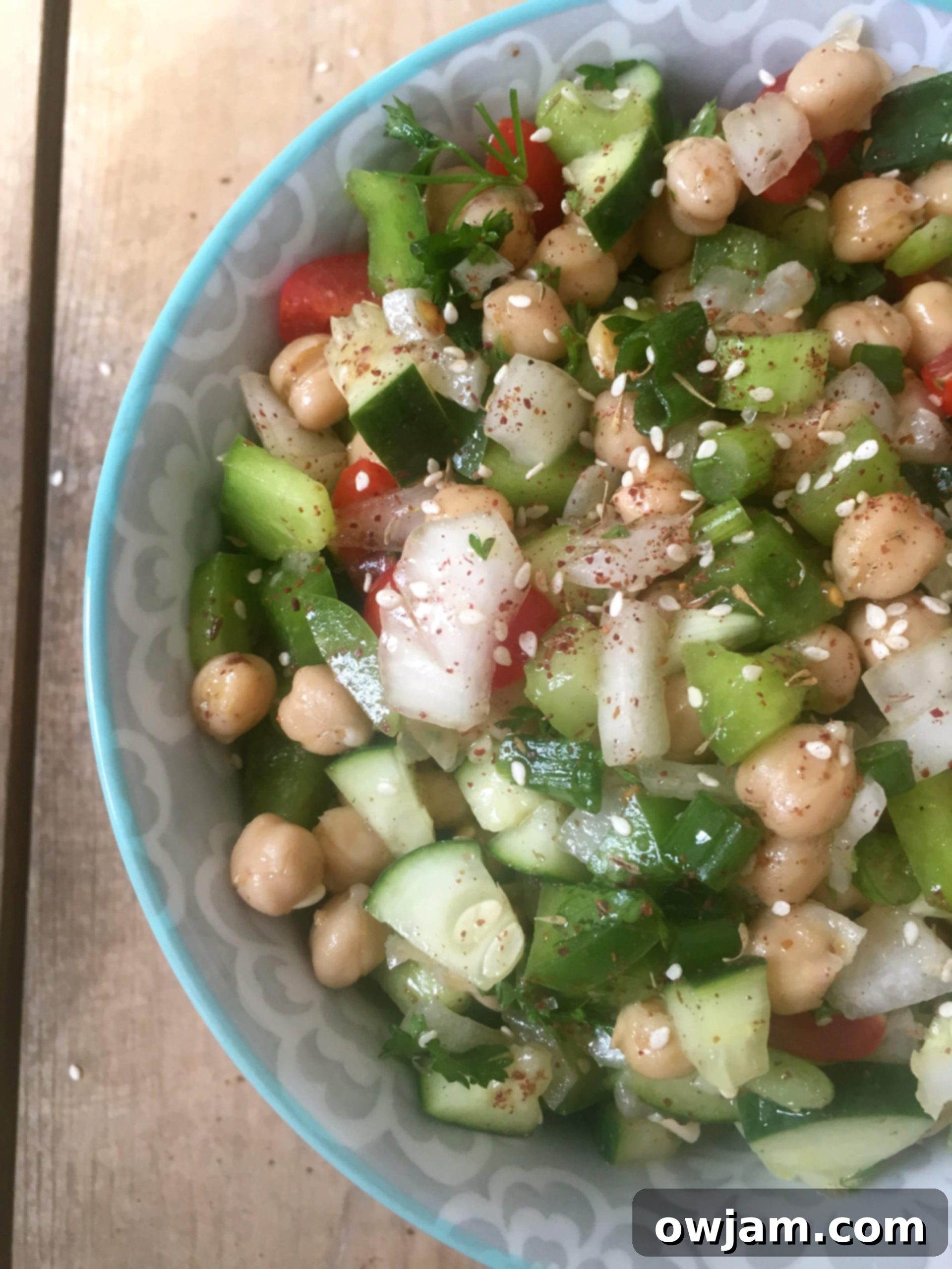 Chopped Chickpea Salad