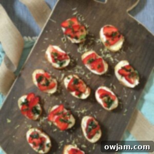 Strawberry Mint Mascarpone Crostini with Zesty Honey Drizzle 7 Strawberry Mint Crostini with Lemon Honey Drizzle - recipe image