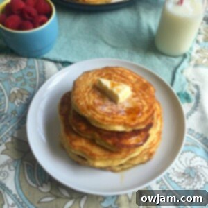 Tenderest Cardamom Pancakes