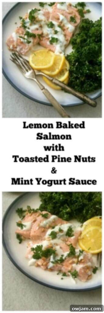 Lemon Baked Salmon with Sides