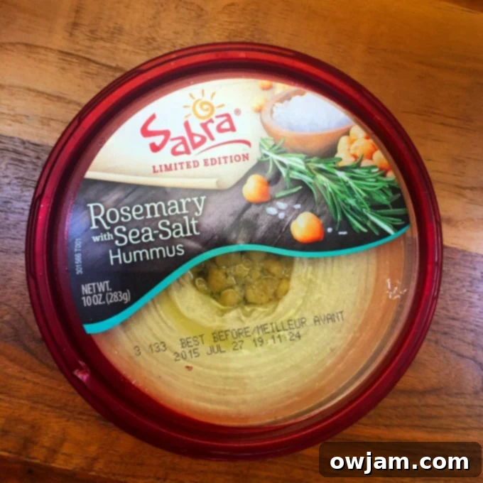 Zesty Southwest Quinoa Avocado Bowl 5 Sabra Rosemary with Sea-Salt Hummus, a delicious new flavor