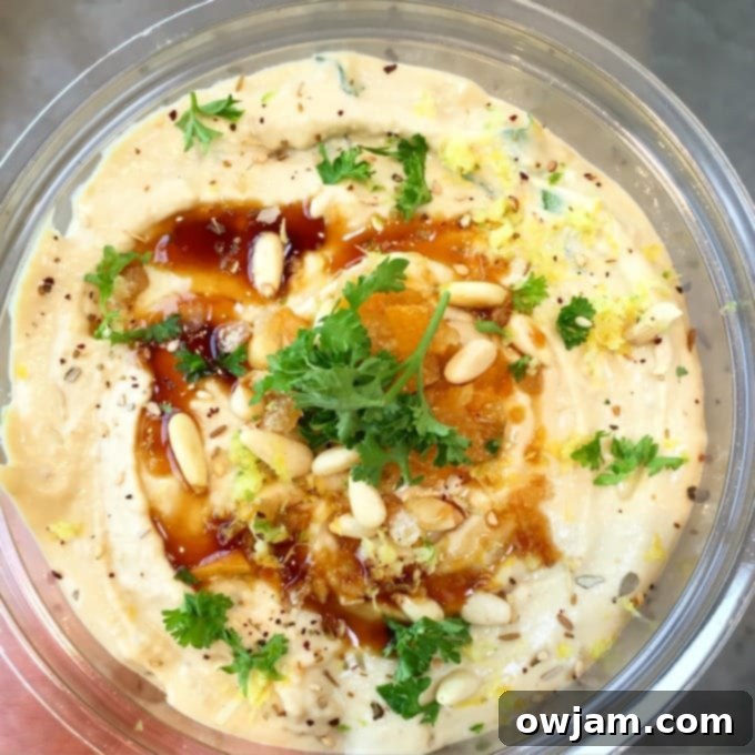 Zesty Southwest Quinoa Avocado Bowl 9 Author's unique hummus creation from the Sabra Chopped Challenge