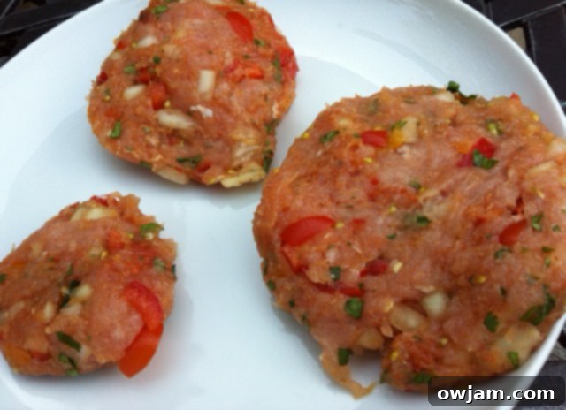 patties - Grilled Spicy Turkey Burgers