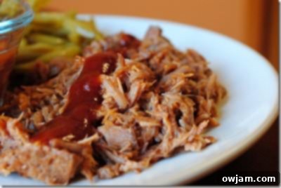 Easy Slow Cooker BBQ Pulled Pork for game day or family dinner